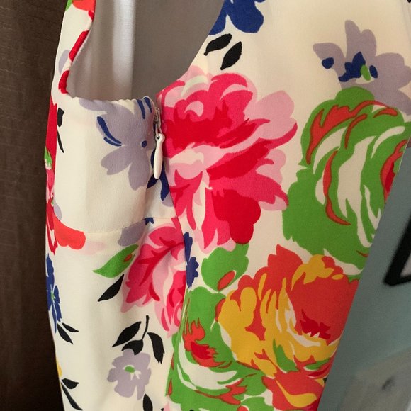 Betsey Johnson Floral Tea Dress - Picture 8 of 10